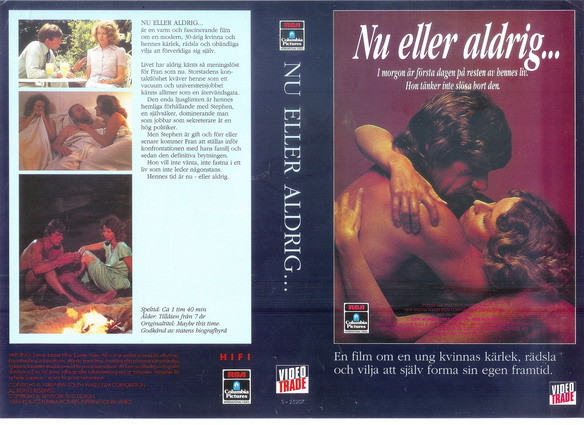 25207 NU ELLER ALDRIG (VHS)